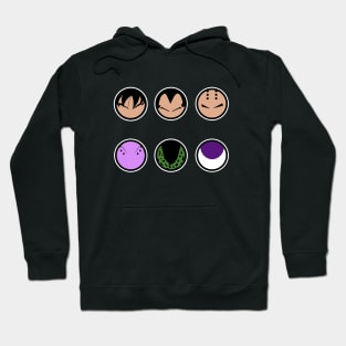 Dragon Characters Hoodie